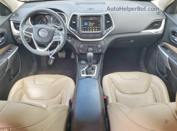 1C4PJMDB4HW637609 2017 JEEP CHEROKEE Tan 