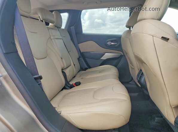 1C4PJMDB4HW637609 2017 JEEP CHEROKEE Tan 