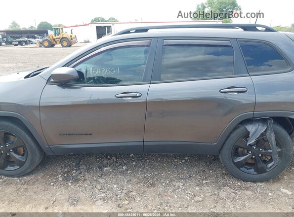 1C4PJMDB4HW638419 2017 JEEP CHEROKEE Brown 360 interior view