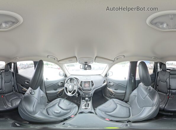 1C4PJMDB4JD603302 2018 JEEP CHEROKEE White 360 interior view