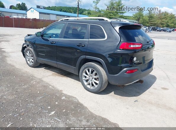 1C4PJMDB5HD227221 2017 JEEP CHEROKEE Black Հետևի ձախ