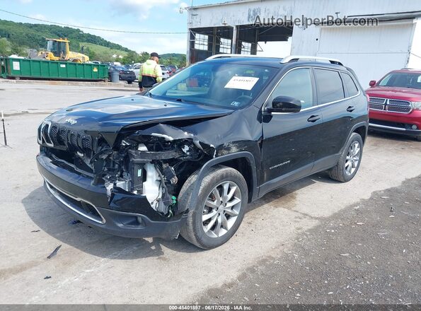 1C4PJMDB5HD227221 2017 JEEP CHEROKEE Black Դիմացի տեսք
