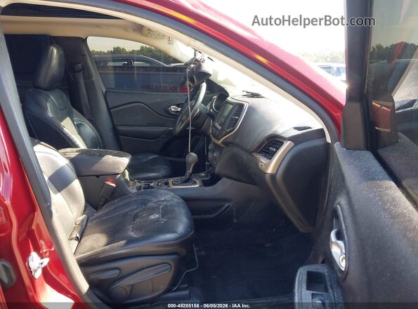 1C4PJMDB6GW270887 2016 JEEP CHEROKEE Red Vista interior delantera
