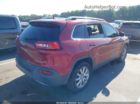 1C4PJMDB6GW270887 2016 JEEP CHEROKEE Red Trasero derecho