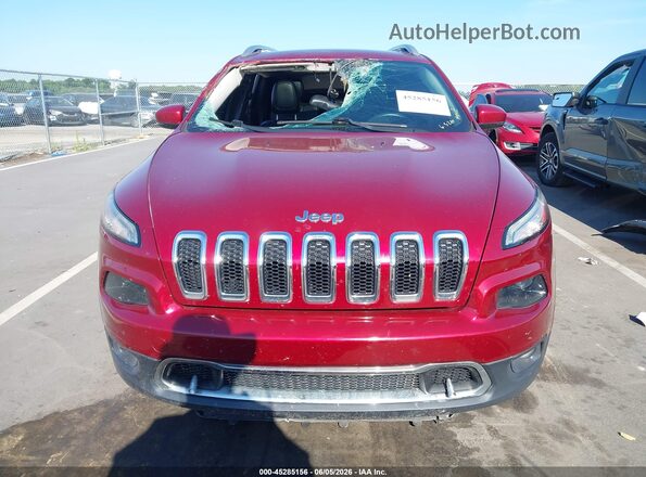1C4PJMDB6GW270887 2016 JEEP CHEROKEE Red Vista del cuadro de instrumentos