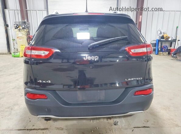 1C4PJMDB6HD220696 2017 JEEP CHEROKEE Black Widok z tyłu