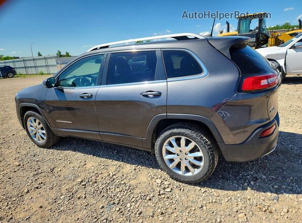 1C4PJMDB6HW532327 2017 JEEP CHEROKEE Gray 