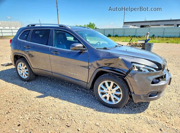 1C4PJMDB6HW532327 2017 JEEP CHEROKEE Gray 