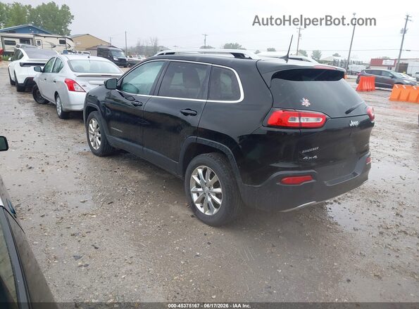 1C4PJMDB6HW634517 2017 JEEP CHEROKEE Black Задня ліва чверть