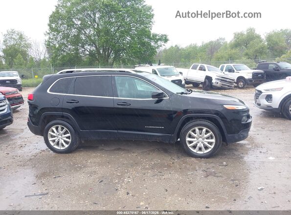 1C4PJMDB6HW634517 2017 JEEP CHEROKEE Black Вид задньої частини салону