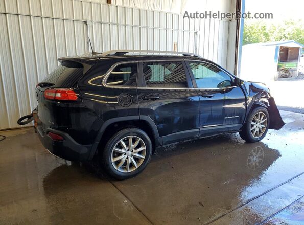1C4PJMDB6JD550425 2018 JEEP CHEROKEE Black Tył prawy