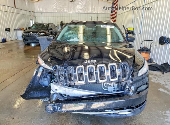 1C4PJMDB6JD550425 2018 JEEP CHEROKEE Black Widok z przodu