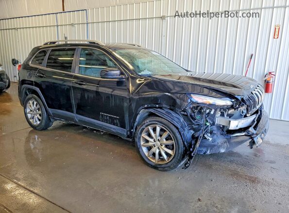 1C4PJMDB6JD550425 2018 JEEP CHEROKEE Black Przód prawy