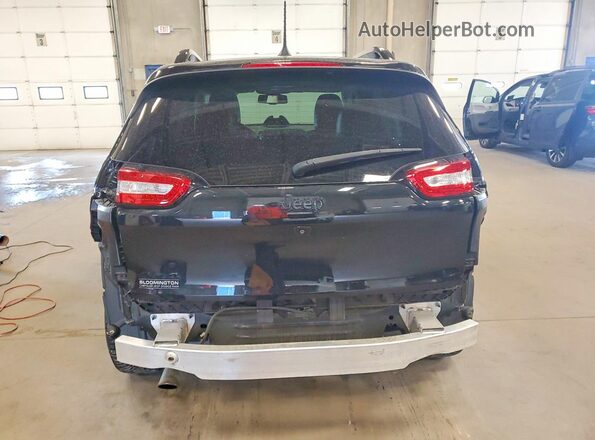 1C4PJMDB7GW300480 2016 JEEP CHEROKEE Black უკანა ხედი