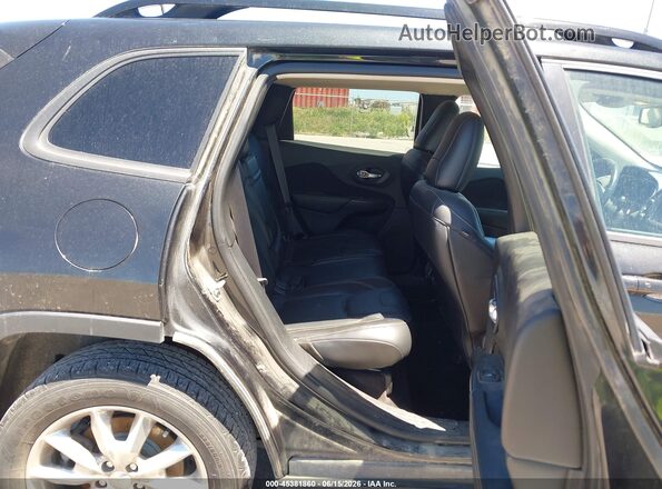 1C4PJMDB7GW322060 2016 JEEP CHEROKEE Black VIN კოდის სტიკერის ხედი