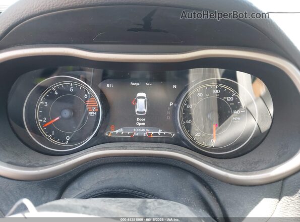 1C4PJMDB7GW322060 2016 JEEP CHEROKEE Black უკანა სავარძლების ხედი