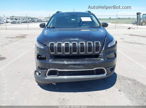 1C4PJMDB7GW322060 2016 JEEP CHEROKEE Black წინა ხედი