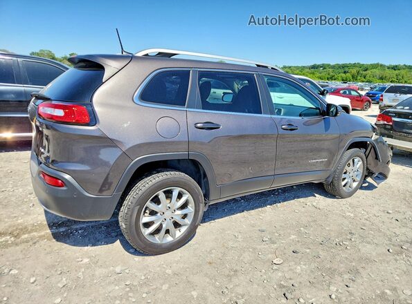 1C4PJMDB7JD548859 2018 JEEP CHEROKEE Черный Задняя правая четверть
