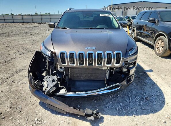 1C4PJMDB7JD548859 2018 JEEP CHEROKEE Черный Вид спереди
