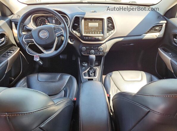 1C4PJMDB7JD548859 2018 JEEP CHEROKEE Черный Вид панели приборов