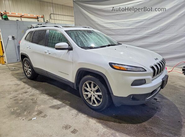 1C4PJMDB7JD613869 2018 JEEP CHEROKEE White წინა მარჯვენა