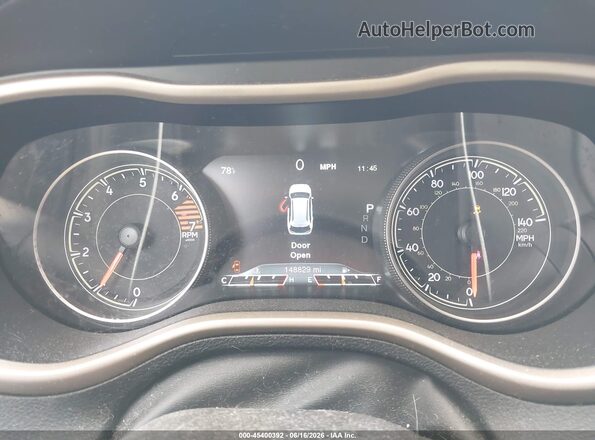 1C4PJMDB8HW504688 2017 JEEP CHEROKEE Gray Вид задніх сидінь