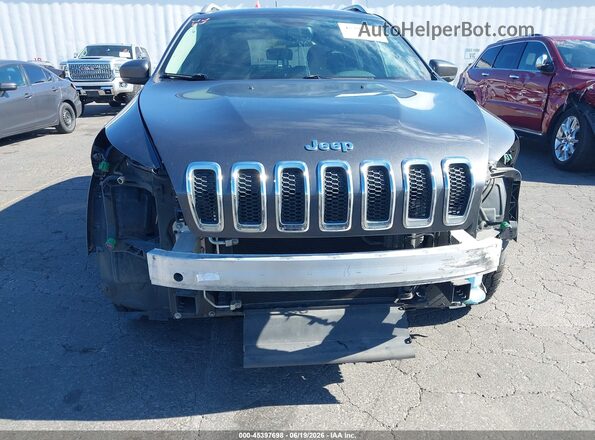 1C4PJMDB8HW511785 2017 JEEP CHEROKEE Gray Front view
