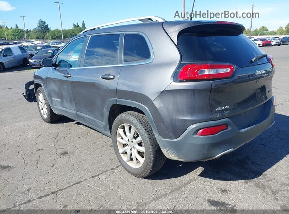 1C4PJMDB8HW511785 2017 JEEP CHEROKEE Gray Rear left