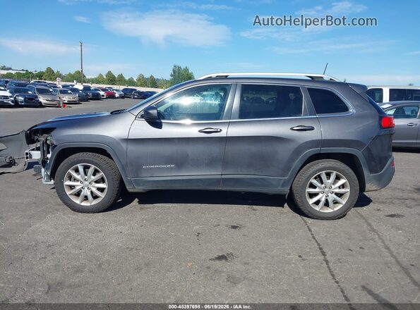 1C4PJMDB8HW511785 2017 JEEP CHEROKEE Gray 
