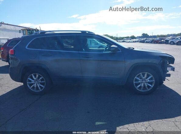1C4PJMDB8HW511785 2017 JEEP CHEROKEE Gray 360 interior view