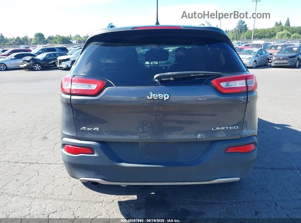 1C4PJMDB8HW511785 2017 JEEP CHEROKEE Gray 
