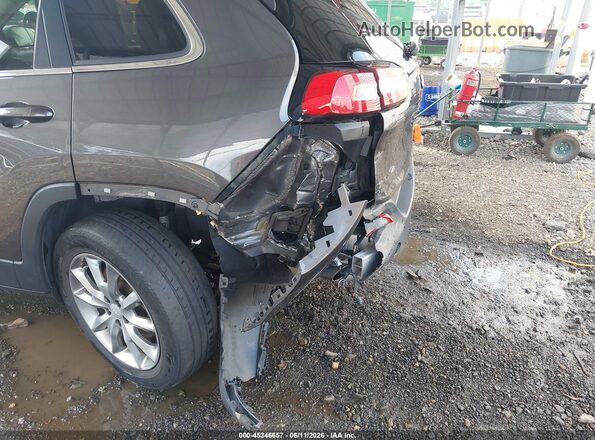 1C4PJMDB8JD617140 2018 JEEP CHEROKEE Gray Դիմացի տեսք