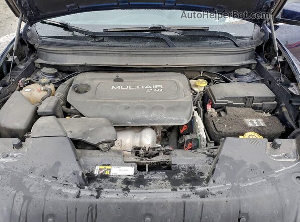 1C4PJMDB9GW198695 2016 JEEP CHEROKEE Blue Engine compartment view