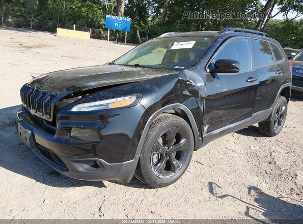 1C4PJMDB9GW349163 2016 JEEP CHEROKEE Черный Передняя левая четверть