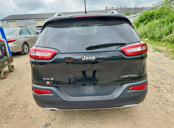 1C4PJMDB9HD216237 2017 JEEP CHEROKEE Black Հետևի տեսք