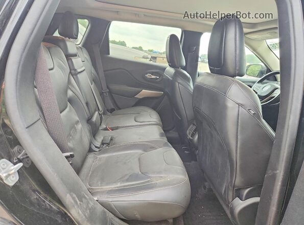 1C4PJMDB9HD216237 2017 JEEP CHEROKEE Black Սալոնի հետևի տեսք