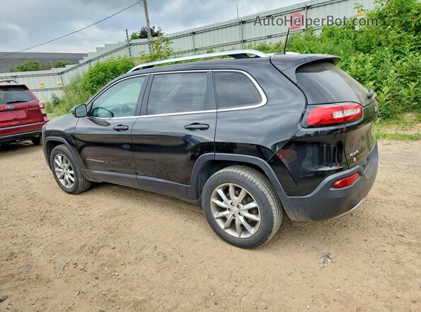 1C4PJMDB9HD216237 2017 JEEP CHEROKEE Black Հետևի ձախ