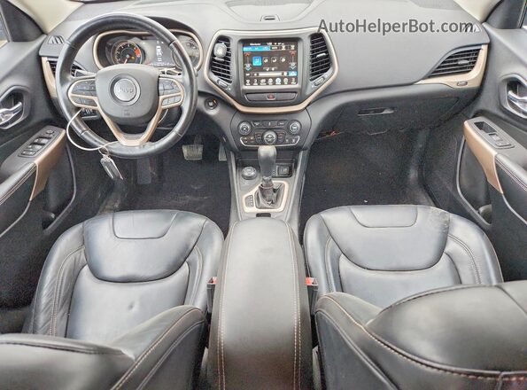 1C4PJMDB9HD216237 2017 JEEP CHEROKEE Black Առջևի վահանակի տեսք