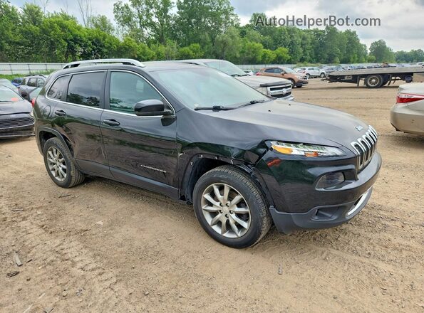 1C4PJMDB9HD216237 2017 JEEP CHEROKEE Black Առջևի աջ