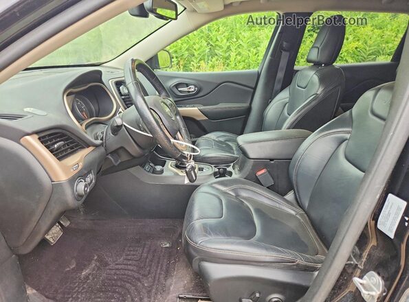 1C4PJMDB9HD216237 2017 JEEP CHEROKEE Black Սալոնի դիմացի տեսք