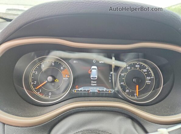 1C4PJMDB9HD216237 2017 JEEP CHEROKEE Black Սարքավորումների վահանակի տեսք