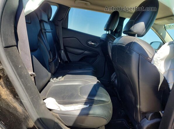 1C4PJMDB9HW536940 2017 JEEP CHEROKEE Черный Вид задней части салона