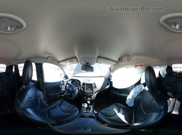 1C4PJMDB9HW536940 2017 JEEP CHEROKEE Черный Панорамный вид салона 360°