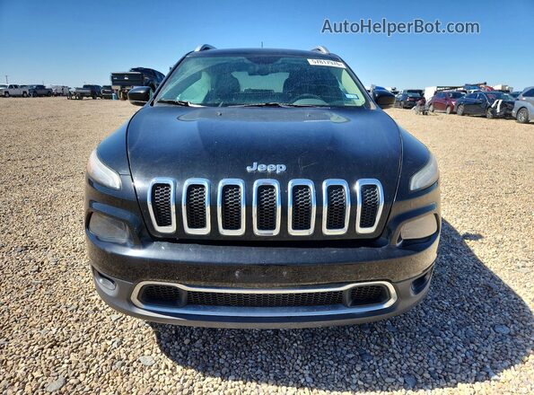 1C4PJMDB9HW536940 2017 JEEP CHEROKEE Черный Вид спереди