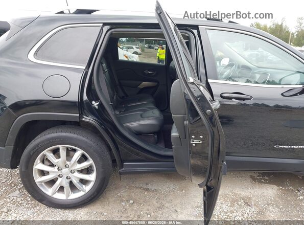 1C4PJMDB9HW622569 2017 JEEP CHEROKEE Black Widok naklejki z numerem VIN