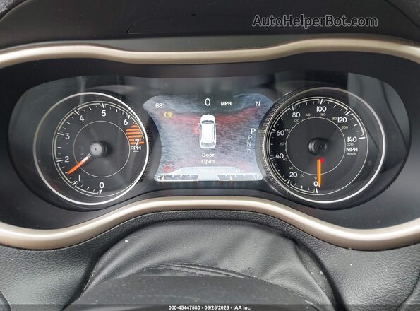 1C4PJMDB9HW622569 2017 JEEP CHEROKEE Black Widok tylnych siedzeń
