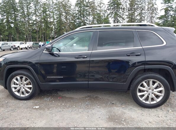 1C4PJMDB9HW622569 2017 JEEP CHEROKEE Black Widok wnętrza 360 stopni