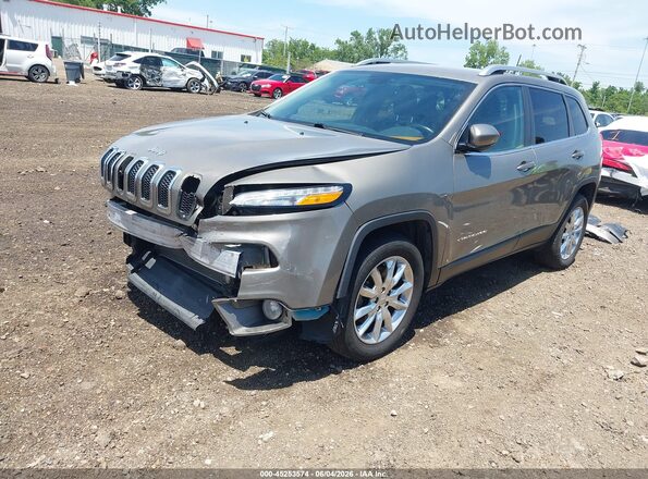 1C4PJMDB9HW638836 2017 JEEP CHEROKEE Gray Przód lewy