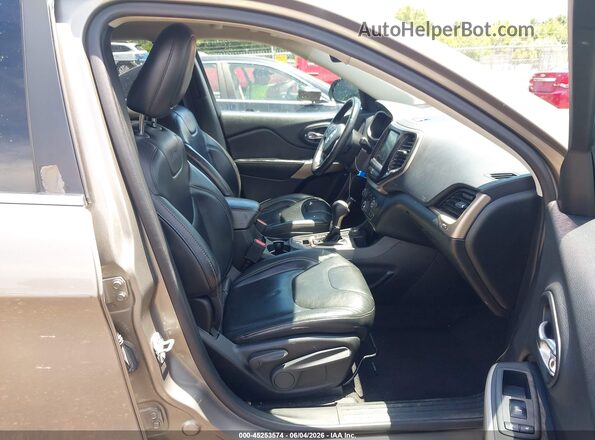 1C4PJMDB9HW638836 2017 JEEP CHEROKEE Gray Widok wnętrza z przodu