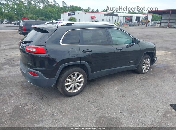 1C4PJMDBXGW151918 2016 JEEP CHEROKEE Black Tył prawy